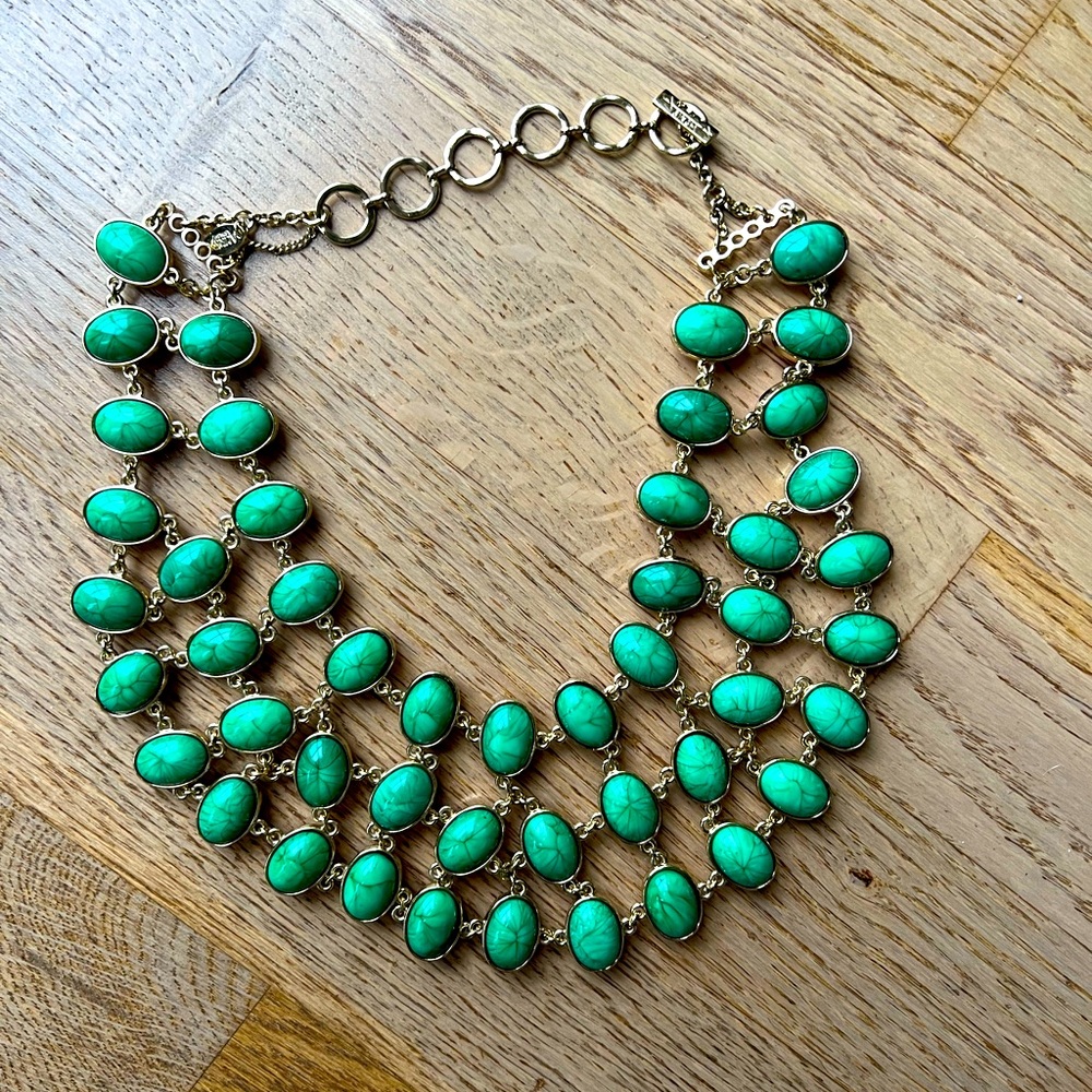 Amrita Singh Double Sided Gold Necklace